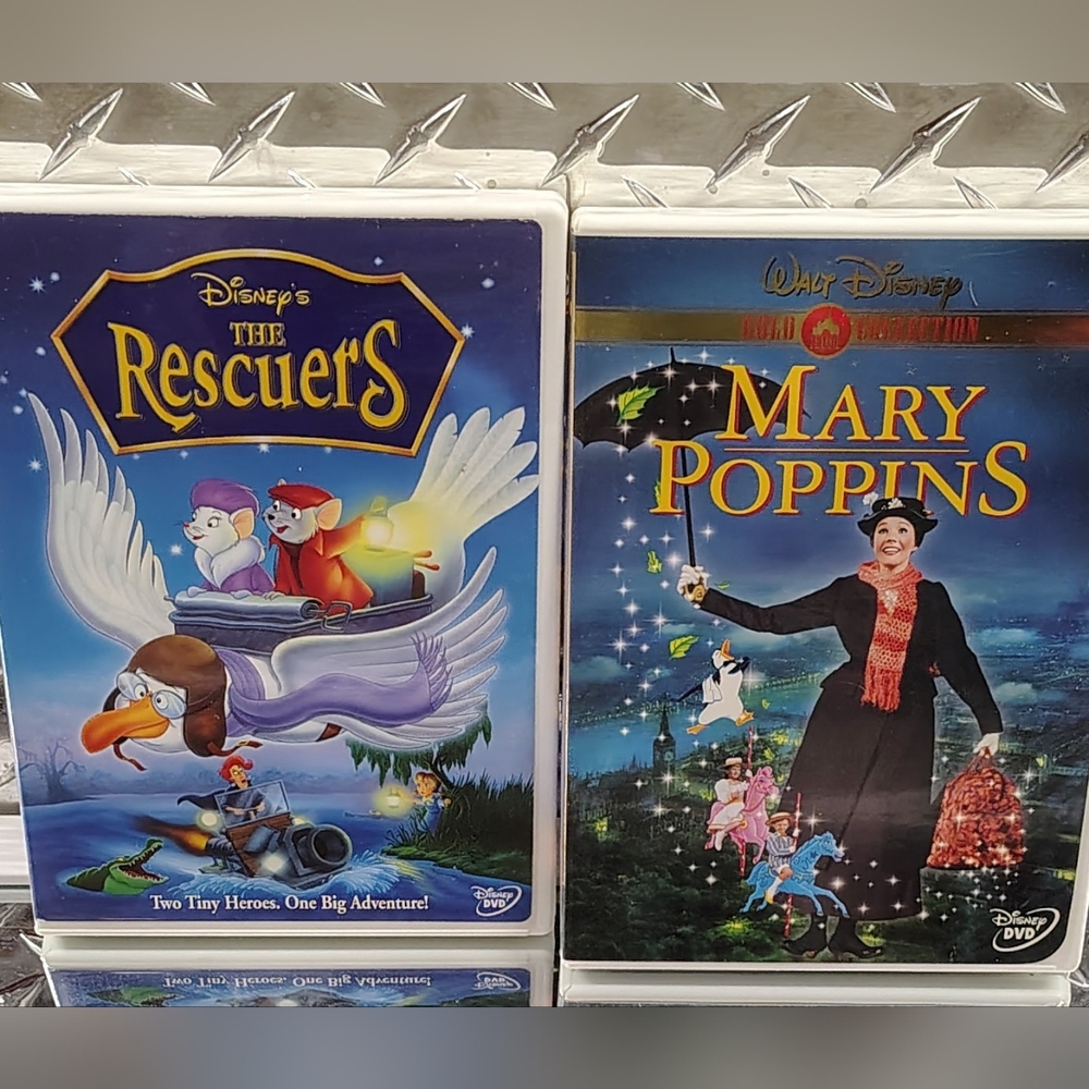 Disney's The Rescuers and Mary Poppins DVD Set - Multicolor